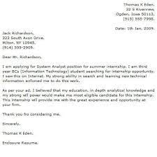 I believe my experience in this you can be sure that your cover letter will appeal to a specific business by matching the tone and style of the job posting. Information Technology Cover Letter Examples Resume Now
