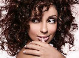 Angular hairstyle with curly bang. Hd Wallpaper Mya Music Others Portrait Beautiful Woman Hairstyle Curly Hair Wallpaper Flare