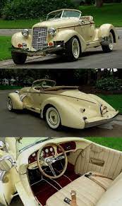 Rare Build 1936 Auburn Speedster Replica Old Classic Cars Classy Cars Classic Cars