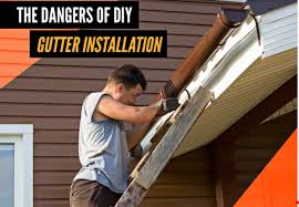 Both too much of an angle and not enough of an angle. The Dangers Of Diy Gutter Installation