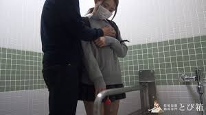 胸が成長しなかったJKさんを多目的トイレで食べたAV画像 | お宝エログ幕府