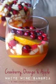 Fall Winter White Wine Sangria Recipe White Wine Sangria Recipe Sangria Recipes Thanksgiving Drinks