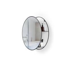 Enormous selection of home decor and furniture at all prices!. Cirko Mirror Storage Unit Shop Modern Round Mirrors Umbra