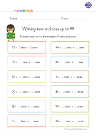 1st Grade Place Value Worksheets Tens And Ones Worksheets Grade 1 Pdf Place Value Worksheets Math Place Value Place Values
