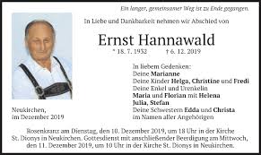 Born 9 november 1974) is a german former ski jumper, motor racing driver, and footballer.in ski jumping he competed from 1992 to 2004, with his career best achievement being the winner of the 2002 four hills tournament and becoming the first athlete in history to win all four events in the same tournament. Traueranzeigen Von Ernst Hannawald Trauer Merkur De