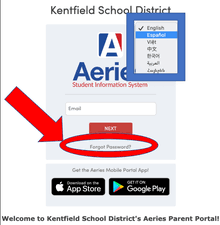 Check spelling or type a new query. Aeries Parent Portal Kentfield School District