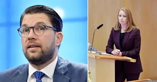 Integrationen är bland de viktigaste frågorna för väljare visar opinionsundersökningar. Jimmie Akessons Syrliga Pik Mot Annie Loof Mitt Under Avgorandet I Riksdagen