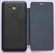 Flip Cover for Micromax A70 - Brown by ...