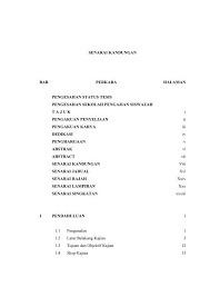 Check spelling or type a new query. Contoh Senarai Kandungan Tesis Contoh Soal Dan Materi Pelajaran 8