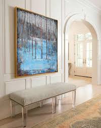 4.6 out of 5 stars. Large Abstract Art Abstract Landscape Oil Painting Large Colorful Wall Art Blue Grey Red White