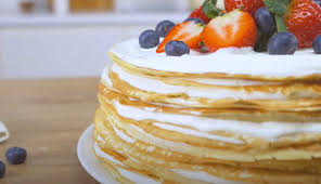 Блинный торт с вареной сгущенкой