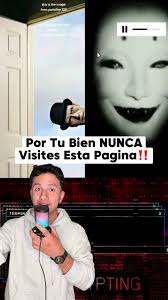 ¡No Visites Esta Página Web de Terror!