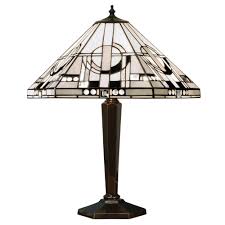 They add color to the room in the day time. Art Deco Tiffany Table Lamp 2 Light Silver Grey And Black