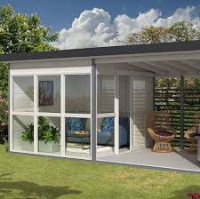 The allwood solvolla studio cabin kit is a diy tiny house that takes an estimated eight hours for two adults to build — and it can be purchased on amazon. This Viral Diy Guest House On Amazon Is Going To Transform Your Backyard And It S Back In Stock