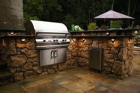 kitchen outdoor kitchen lighting modern