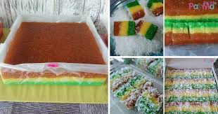 Resep kue talam ketan pandan oleh ferra rusli resep resep resep kue kue from daun pandan ditumbuk atau diblender diberi air lalu diperas hingga diperoleh larutan. Warna Cantik Rasa Pun Sedap Resipi Talam Kanda Versi Pandan Gula Melaka Memang Padu Pa Ma