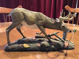 Second Chance by Curtis Christensen, Deer Statue #C6388 Danbury Mint