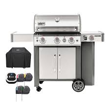 Fully assembled kits make installing an outdoor kitchen a breeze. Weber Genesis Ii S 345 3 Burner Gas Grill Costco