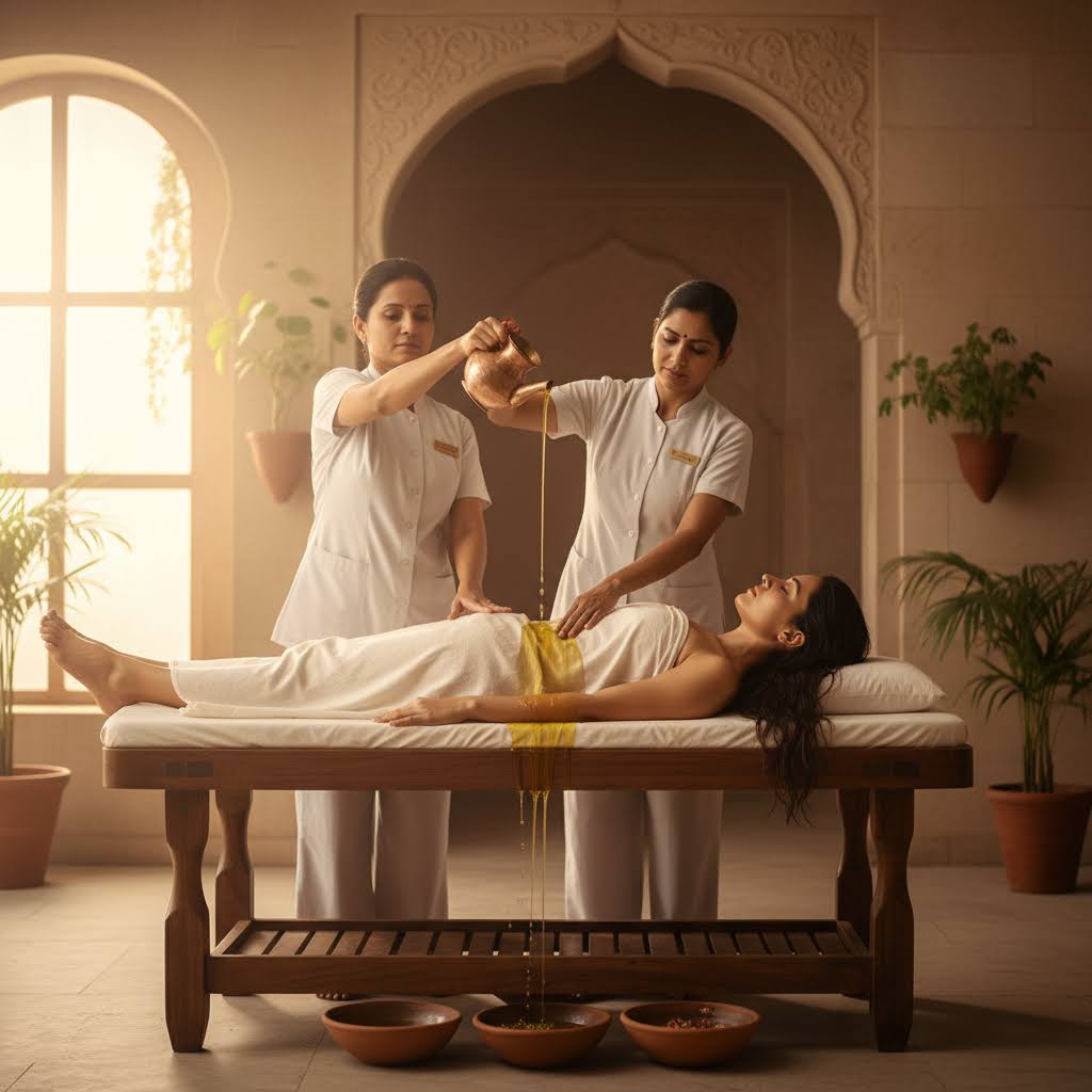 Pizhichil Oil Bath Therapy in Gokulpura product image