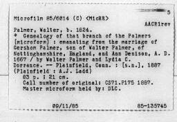 FamilySearch Books Search Results