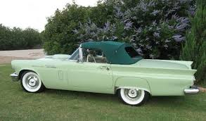 Image result for Springmist Green 1957 Thunderbird