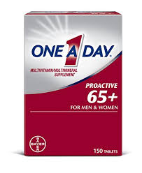 We did not find results for: Review For One A Day Proactive 65 Mens Womens Multivitamin Supplement With Vitamin A Vitamin C Vitamin D And Zinc For Immune Health Support Calcium Folic Acid More 150 Count