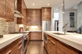 Take a reference picture of your cabinets before you visit a home supply store. Grain Matched Walnut Contemporary Kitchen Calgary By Marvel Cabinetry Renovations Houzz