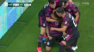 The concacaf gold cup final is upon us, and it'll be mexico taking on usa sunday at allegiant stadium in las vegas. Mexico Vs Estados Unidos En Vivo Gol De Jesus Corona Para El 1 0 Del Tri Por Final De La Liga De Naciones De La Concacaf 2021 Video Gol Tecatito Corona