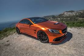 Check Out This Prior Design Mercedes Amg S63 Wrapped In Orange Chrome Matt By Fostla De Power Up To 740hp Mercedes Amg Mercedes Coupe Mercedes Car Models