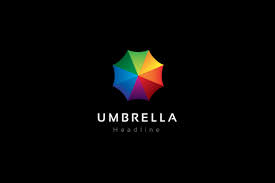 Umbrella Logo Template Logo Templates Professional Logo Design Finance Logo