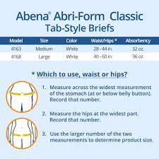 Abena Abri Form Classic Tab Style Adult Incontinence Briefs