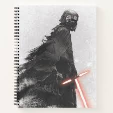 Kylo Ren Remembers Darth Vader Notebook Zazzle Com Darth Vader Drawing Darth Vader Quotes Darth Vader Funny