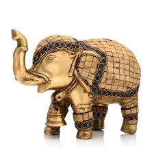 Maybe you would like to learn more about one of these? Golden Brass Large Elephant Statue Rs 2999 Piece Bansal Handicrafts Id 16693076688