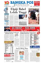 Maybe you would like to learn more about one of these? Harianpagi Bangka Pos Edisi 14 Oktober 2009 By Bangka Pos Issuu