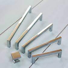 The Contemporary Square Cabinet Pull Is The Ideal Accessory For The Modern Kitchen Or Bath Kitchen Cabinet Hardware Modern Kitchen Design Contemporary Kitchen