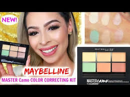 NEW! MAYBELLINE MASTER Camo COLOR CORRECTING KIT REVIEW