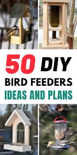 Bird feeder hangers and its benefits : 50 Diy Bird Feeders Ideas And Plans Epic Saw Guy