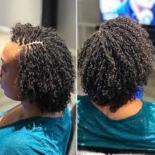 Braid Out On Newly Installed Sisterlocks Natural Hair Braids Hairstyles For Thin Hair Braid Out