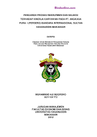 Maybe you would like to learn more about one of these? 30 Judul Skripsi Manajemen Sdm 3 Variabel Terlengkap