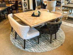 Brisbane 59 Square Dining Table New White Wash Square Dining Room Table Square Wood Dining Tables Dining Room Contemporary