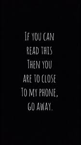 For an intensely ironic experience, watch this on your phone.itunes: Please Go Off My Phone On We Heart It