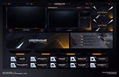 How to make a twitch overlay in photoshop. 14 Ide Gray Color Stream Overlay Design Desain Brosur Brosur Desain Pamflet