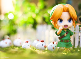 Figma Time Link Lining Up A Group Of Cuccoos Nendoroid Anime Legend Of Zelda Zelda Art