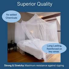 Choose the size that fits your needs: Murli Sarkar Polyester Adults Net Luxury Mosquito Net For Bed Canopy Xl Tent Double To King Camping Screen House Finest Holes Mesh 380 Square Netting Curtain Mosquito Net Price In India