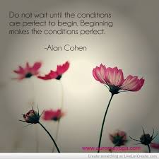 Wisdom Quotes Do Not Wait Until The Conditions Are Perfect To Begin Beginning Makes The Condi Soloquotes Your Daily Dose Of Motivation Positivity Quotes And Sayings