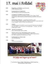 Program og kart rgs 17 mai 2020 (oppdatert). Folldal Arets 17 Mai Program Facebook