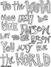 Some of these love coloring pages for adults have a inspirational quote on them, while some are just pure lovely art with heart and curvy abstract patterns. Positive Quotes Coloring Sheets Quotesgram