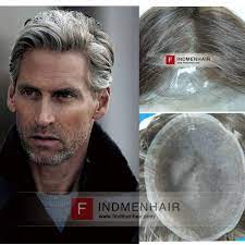 Pin On Pre Stylish Mens Human Hair Replacment Systems