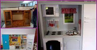 Our selection helps cut the clutter, manage cables and get things prettied up. Recycle Tv Cabinet Into Kids Toy Kitchen Archives Diy Tutorials