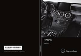 Mercedes benz c300 owners manual. 2017 Mercedes Benz C Class Comand Operator Instruction Manual Pdf Manual Car Owners Manuals